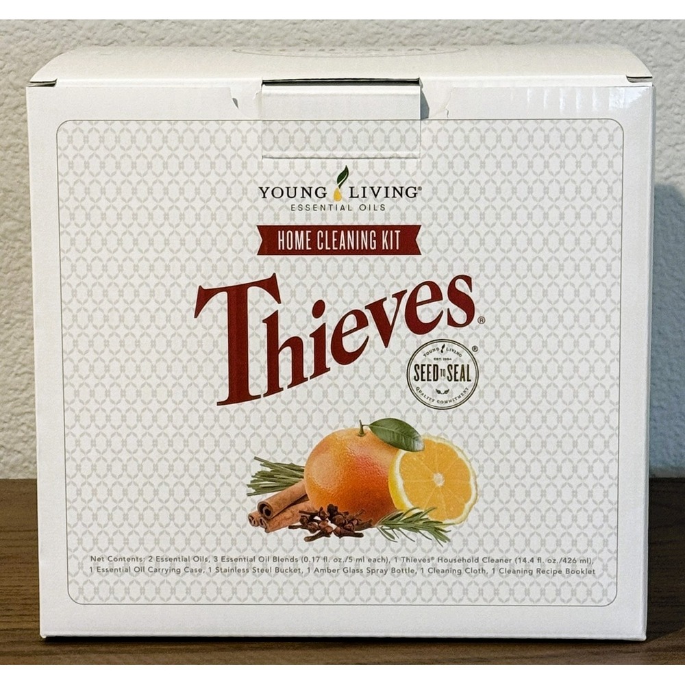 Young Living Thieves Home Cleaning Kit Complete Cleaner Essential Oils